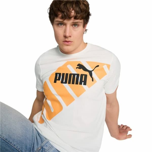 T-shirt med kortärm Herr Puma Power Graphic - L