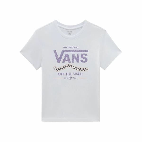 Kortarmet T-skjorte til Kvinner Vans Lokkit - XL