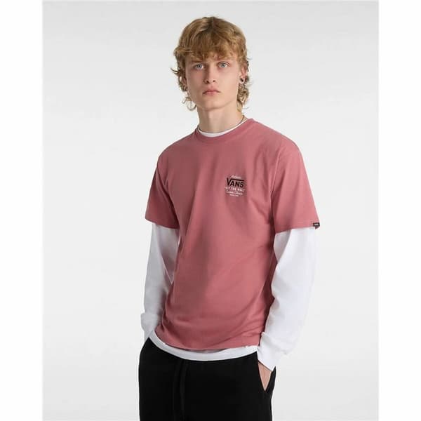 Kortarmet T-skjorte til Menn Vans Holder St Classic Oransje - XL