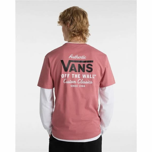 Kortarmet T-skjorte til Menn Vans Holder St Classic Oransje - XL
