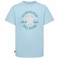 Miniatyrbillede 2 af 5: Børne Kortærmet T-shirt Converse Sustainable Core Sse Himmelblå - 13-15 år