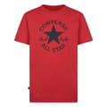Miniatyrbillede 1 af 6: Børne Kortærmet T-shirt Converse Sustainable Core Sse Rød - 13-15 år