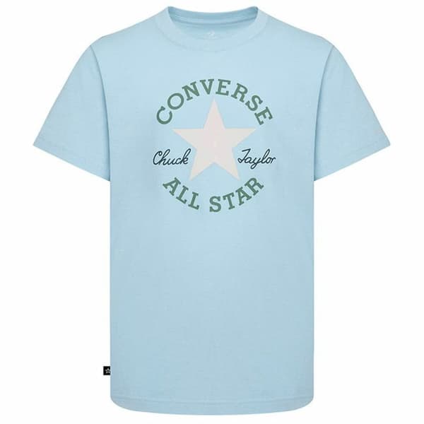 Lasten Lyhythihainen paita Converse Sustainable Core Sse Taivaansininen - 13-15 vuotta