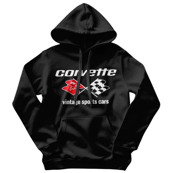 Corvette Vintage Sport Cars Hoodie