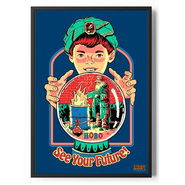 See Your Future Poster Standard 50x70