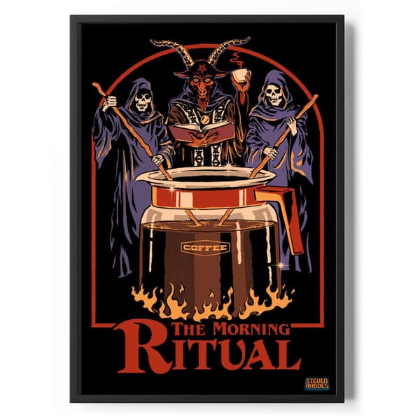 The Morning Ritual Poster Standard