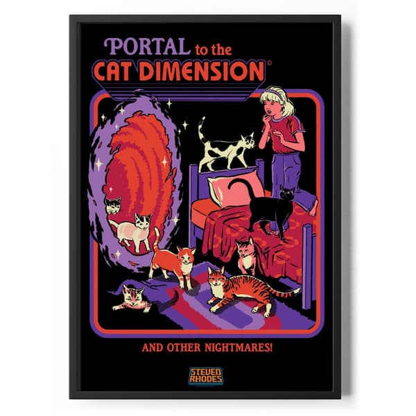 Cat Dimension Poster Standard