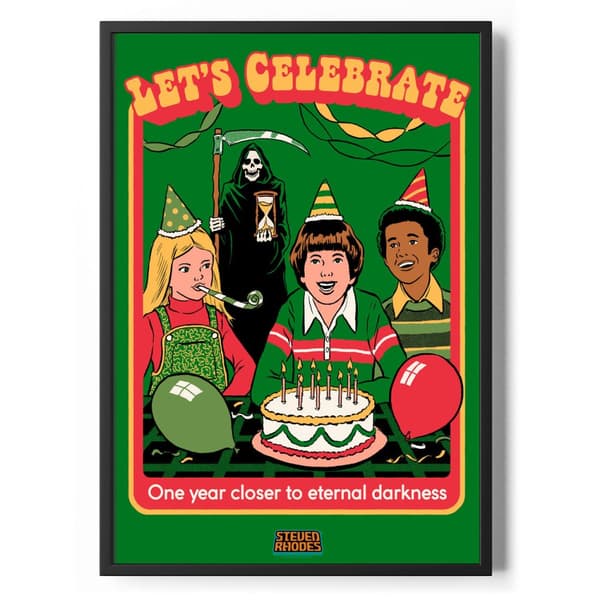 Let's Celebrate Poster Standard A4