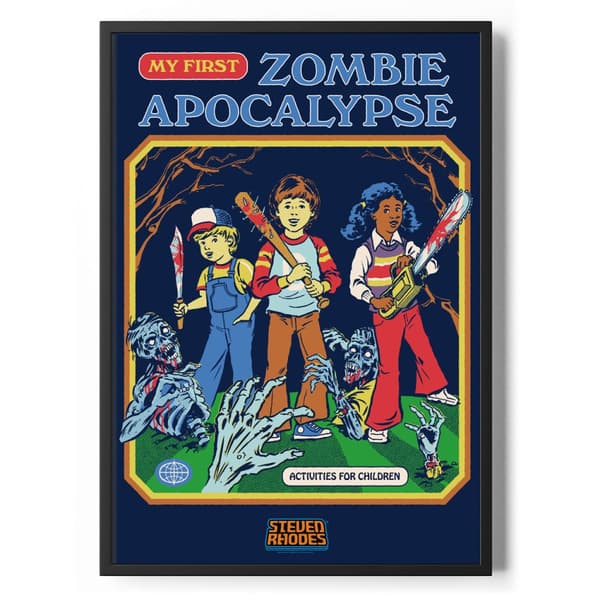 My First Zombie Acopalypse Poster Standard 50x70