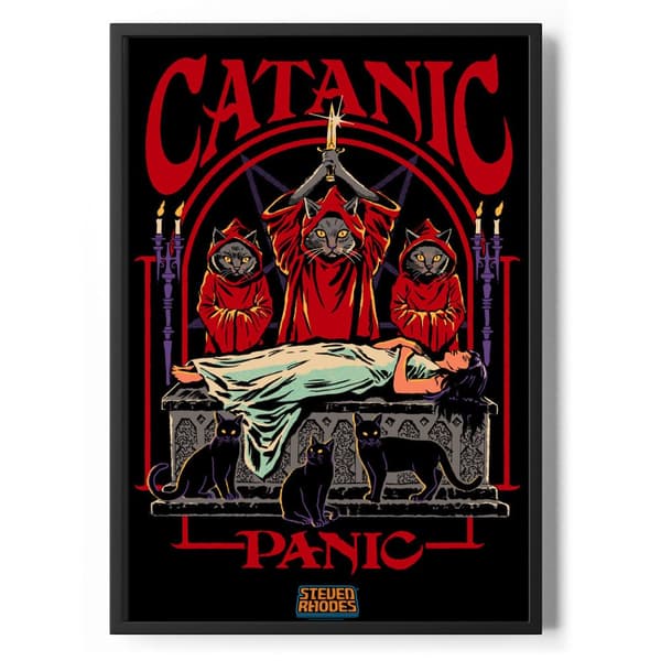 Catanic Panic Poster Standard