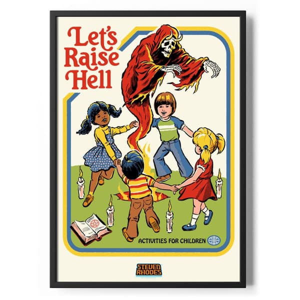 Let's Raise Hell Poster Standard
