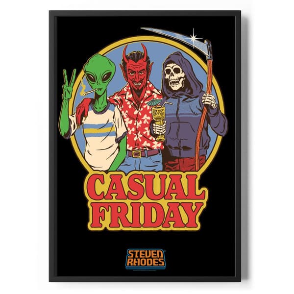 Casual Friday Poster Standard A4