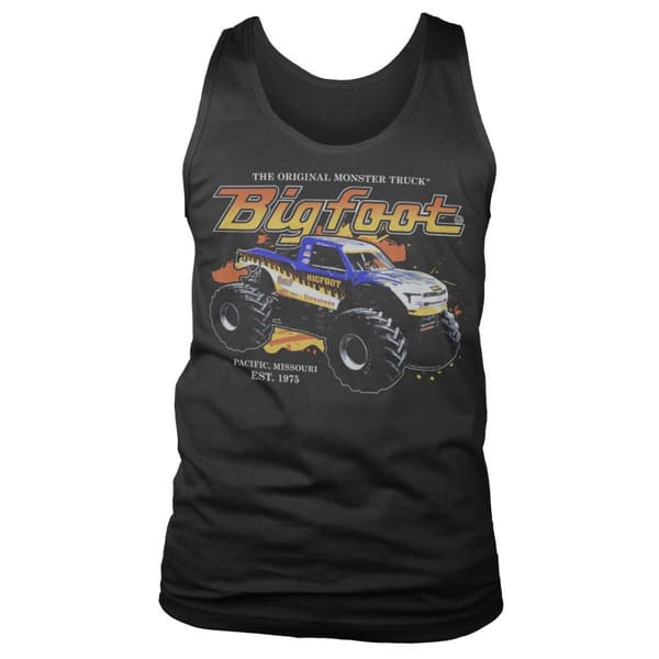 BIGFOOT - The Original Monster Truck Tank Top Black Medium