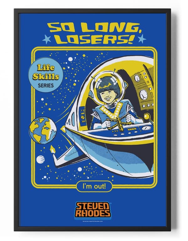 So Long Losers Poster 50x70