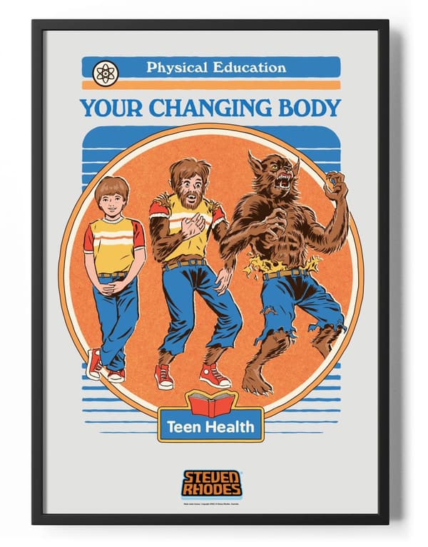 Your Changing Body Poster 50x70