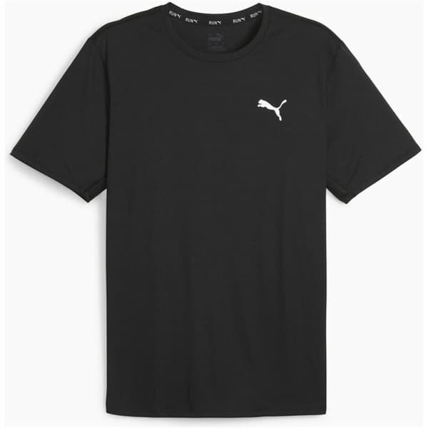T-shirt med kortärm Herr Puma Run Favorite Velocit Svart - S