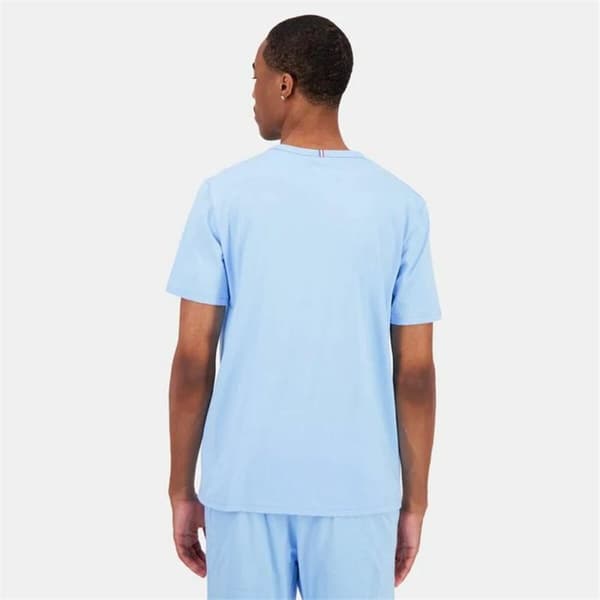T-shirt med kortärm Herr Le coq sportif Monochrome N°3 Aquamarine - M