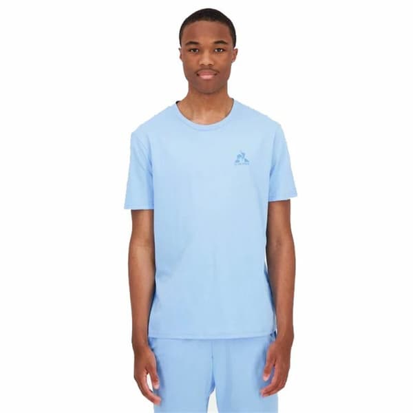 T-shirt med kortärm Herr Le coq sportif Monochrome N°3 Aquamarine - M