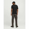 Pikkukuva 3 / 4: Miesten T-paita Jack & Jones skull Rock Crew Musta - L