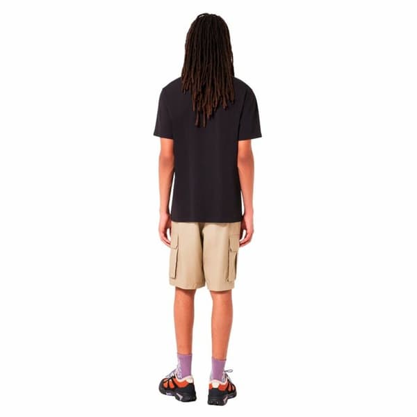 Kortærmet T-shirt til Mænd Oakley Lined Mountain Bark - M
