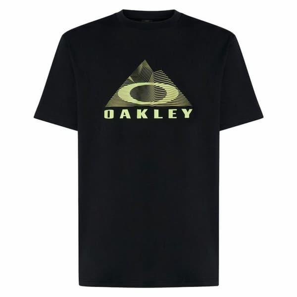 Kortærmet T-shirt til Mænd Oakley Lined Mountain Bark - M
