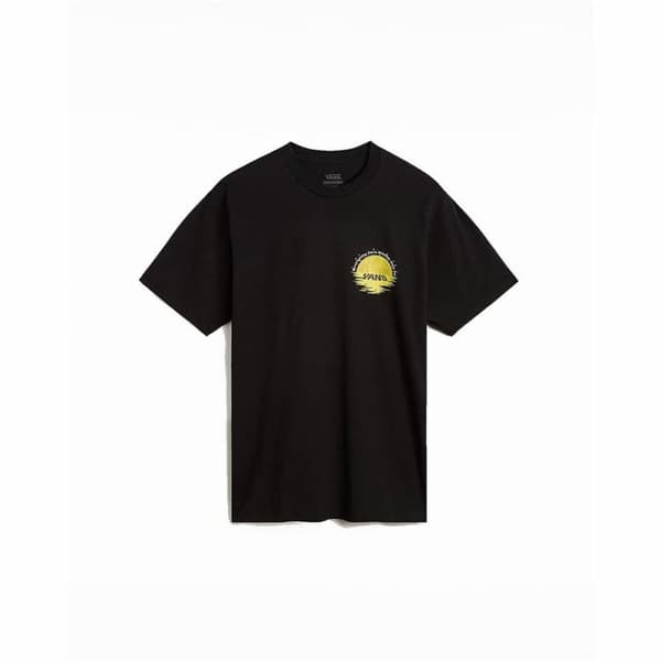 Kortærmet T-shirt til Mænd Vans Moonlighting Ss Crew Sort - M
