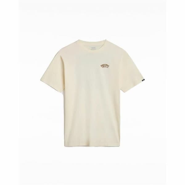 Kortærmet T-shirt til Mænd Vans Off The Wall Block Fi Varm hvid - XL