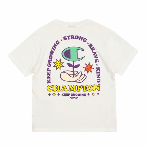 Kortærmet T-shirt til Mænd Champion - S