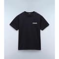 Miniatyrbillede 2 af 4: Kortærmet T-shirt til Mænd Napapijri S-Linth Ss Sort - S