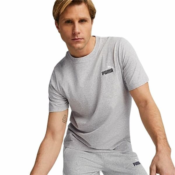 Kortærmet T-shirt til Mænd Puma Essentials+ 2 Col Small - XL