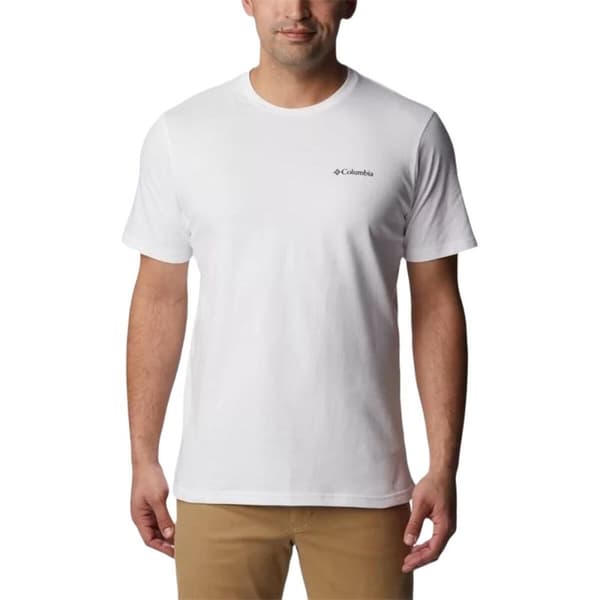 Kortærmet T-shirt til Mænd Columbia North Cascades - M