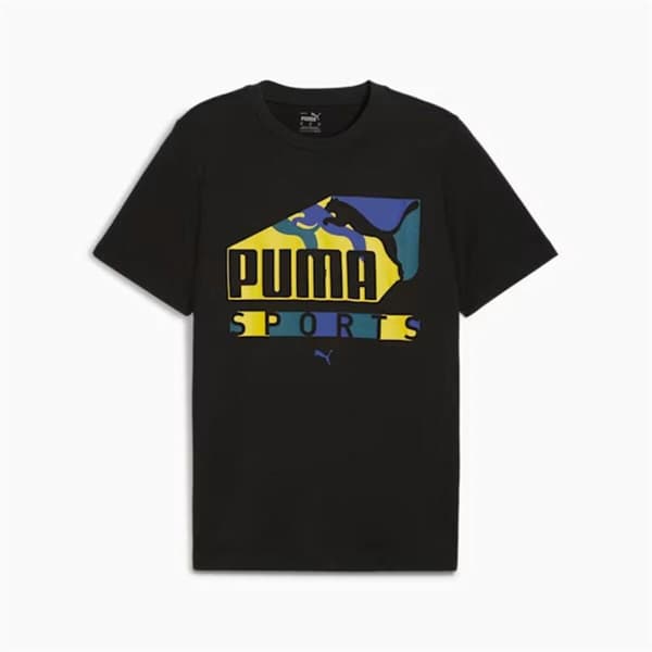 T-shirt med kortärm Herr Puma Graphics Puma Sports Club - XXL