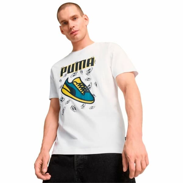 T-shirt med kortärm Herr Puma Graphics Sneaker - XXL