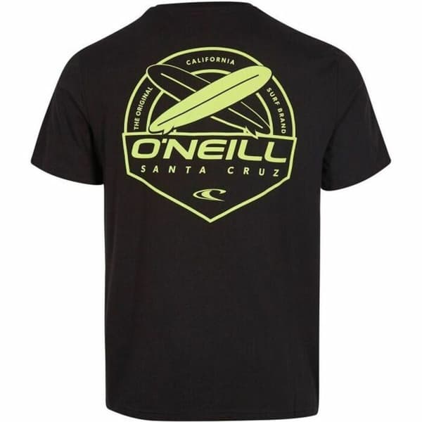 T-shirt med kortärm Herr O'Neill Longview Svart - XL