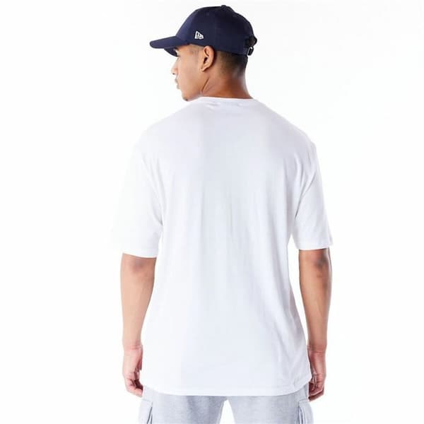 Kortarmet T-skjorte til Menn New Era MLB FOOD GRPHC OS New York Yankees Hvit - XL
