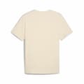 Miniatyrbilde 2 av 3: Kortarmet T-skjorte til Menn Puma Ess Tape Minimal Gold Beige - XL