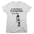 Miniatyrbild 2 av 2: Banksy - Politics Girly Tee