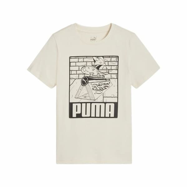 Barn T-shirt med kortärm Puma Essentials+ Mid 90S Graphic - 7-8 år