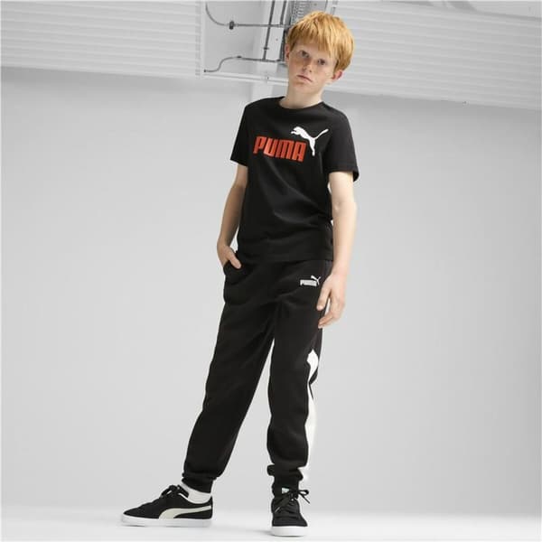 Barn T-shirt med kortärm Puma Essentials+ 2 Col Logo - 9-10 år
