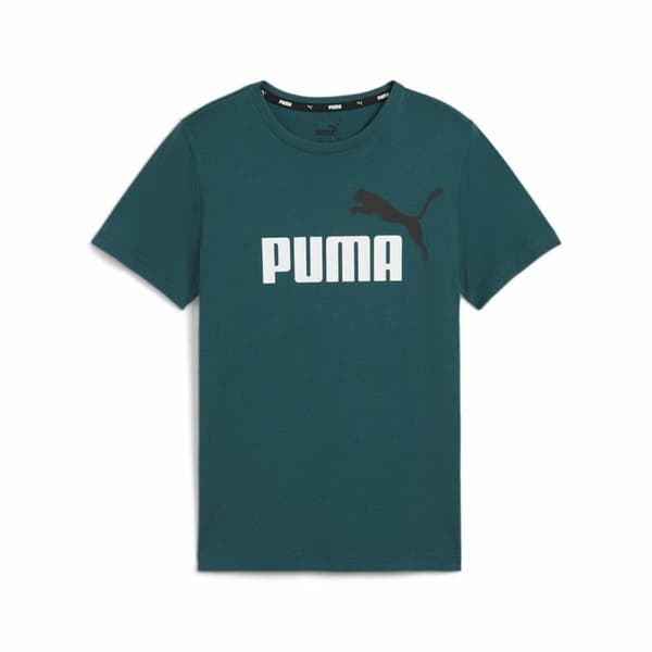 Barn T-shirt med kortärm Puma Ess+ 2 Col Logo - 5-6 år