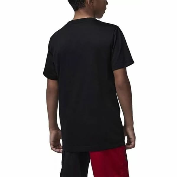 Barn T-shirt med kortärm Jordan Jumpman Sustainable Svart - 8-10 år