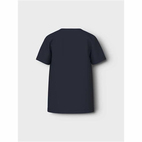 Børne Kortærmet T-shirt Name It mjyg Nba Box Ous Marineblå - 7-8 år