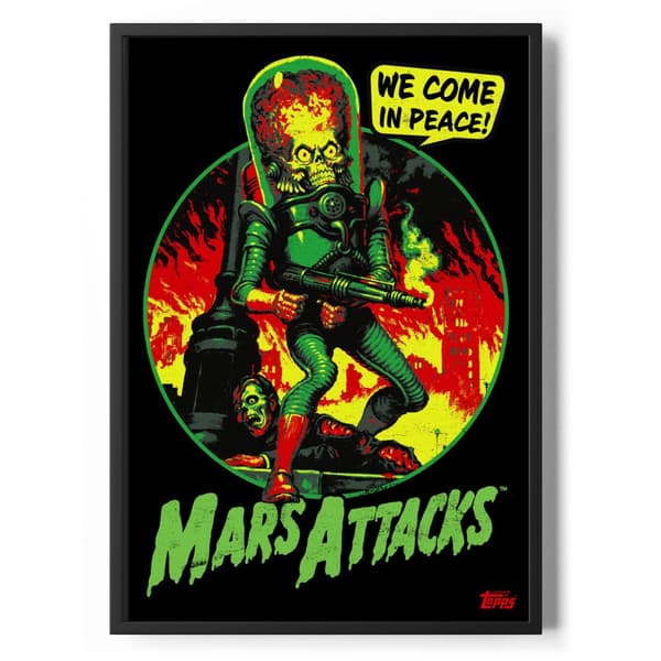 Mars Attacks - We Come In Peace Poster Standard