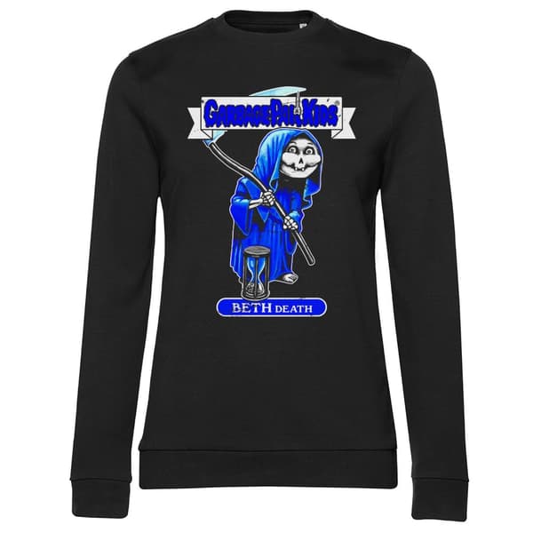 Garbage Pail Kids - Beth Death Girly Sweatshirt Black XX-Large