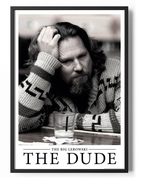 The Big Lebowski - The Dude Poster 50x70