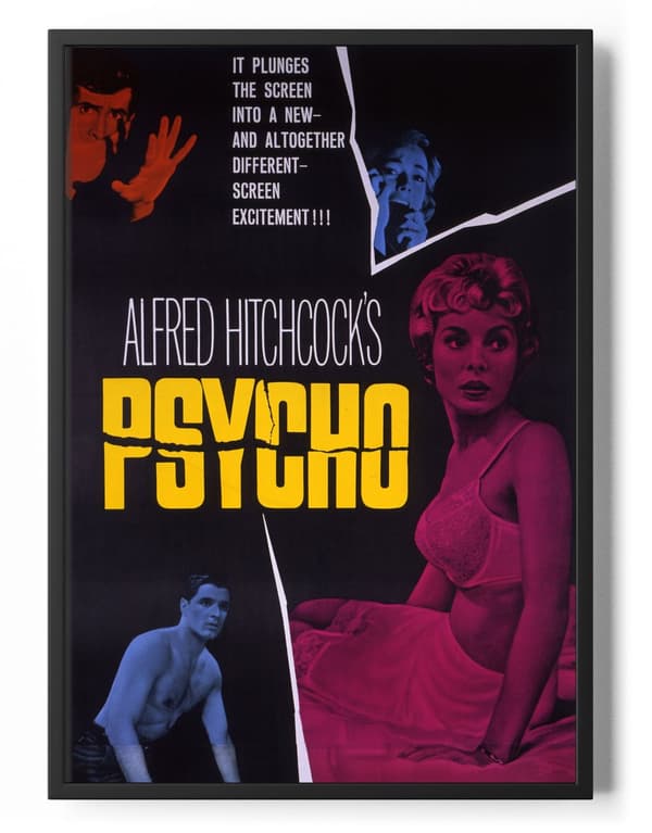 Psycho Vintage Movie Poster 50x70