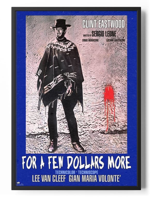 For A Few Dollar More Movie Poster 50x70