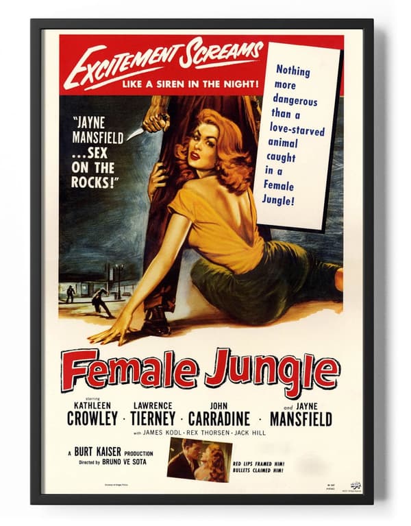 Female Jungle Movie Poster 50x70