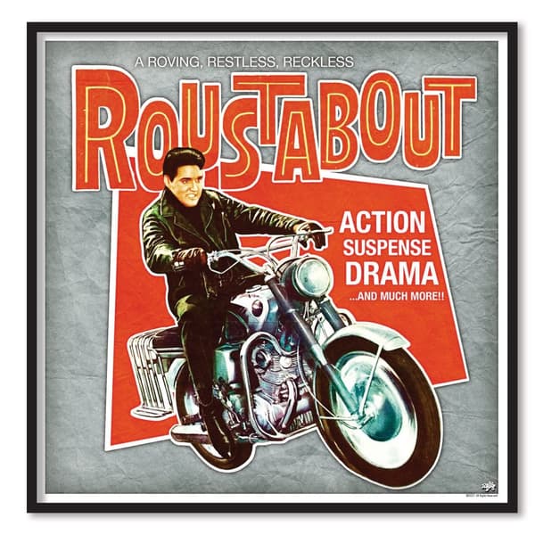 Roustabout Movie Poster 50x50