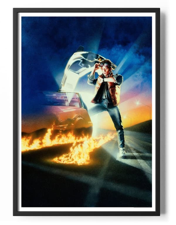 Michael J Fox - Back To The Future Poster 50x70